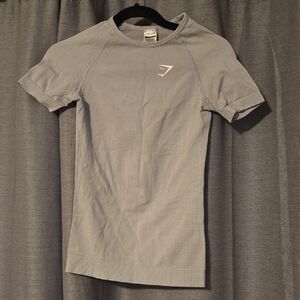 Gymshark Light Gray Athletic Shirt